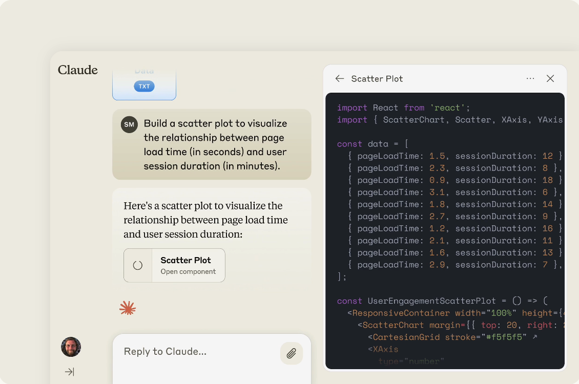 Claude Interface Preview